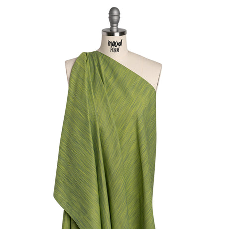 Woven Quilting Cotton Fabric by FIGO Studio - Pistachio Striated - Space Dye Collection