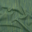Woven Quilting Cotton Fabric by FIGO Studio - Green Striated - Space Dye Collection