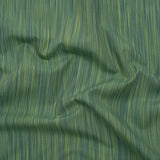 Woven Quilting Cotton Fabric by FIGO Studio - Green Striated - Space Dye Collection