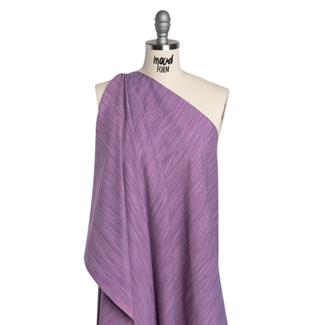 Woven Quilting Cotton Fabric by FIGO Studio - Lavender Striated - Space Dye Collection