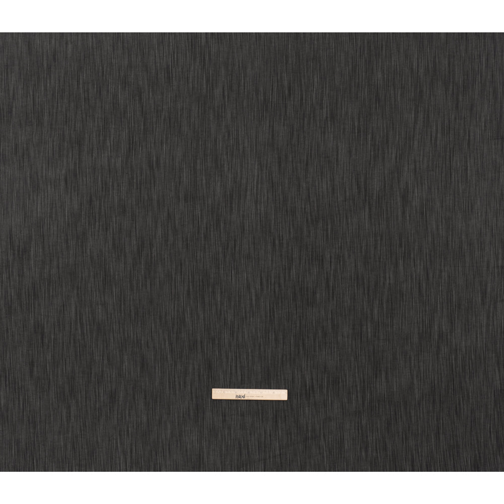 Woven Quilting Cotton Fabric by FIGO Studio - Soot Striated - Space Dye Collection