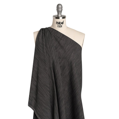 Woven Quilting Cotton Fabric by FIGO Studio - Soot Striated - Space Dye Collection