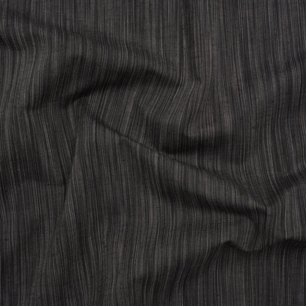 Woven Quilting Cotton Fabric by FIGO Studio - Soot Striated - Space Dye Collection