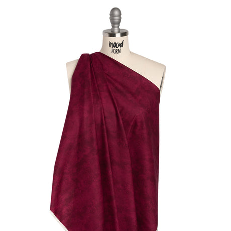 Printed Quilting Cotton by Deborah Edwards Northcott Studio - Roasted Beet Fresco Texture - Toscana Collection