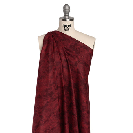 Printed Quilting Cotton by Deborah Edwards Northcott Studio - Cabernet Fresco Texture - Toscana Collection