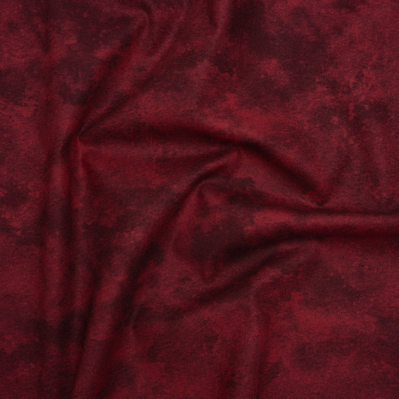 Printed Quilting Cotton by Deborah Edwards Northcott Studio - Cabernet Fresco Texture - Toscana Collection