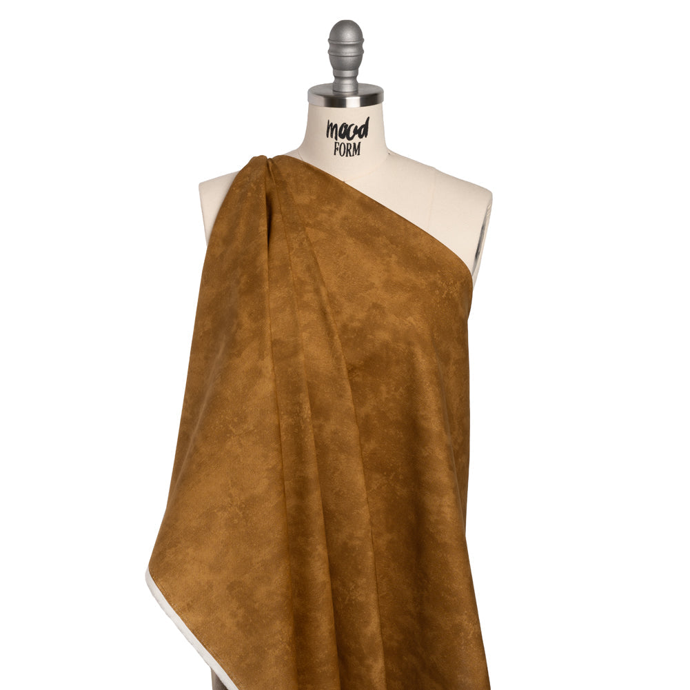Printed Quilting Cotton by Deborah Edwards Northcott Studio - Mocha Fresco Texture - Toscana Collection