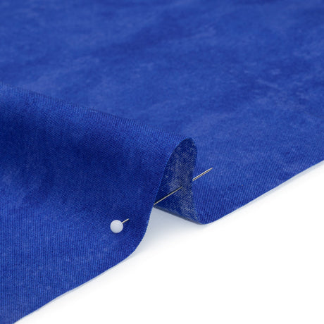 Printed Quilting Cotton by Deborah Edwards Northcott Studio - Lapis Fresco Texture - Toscana Collection
