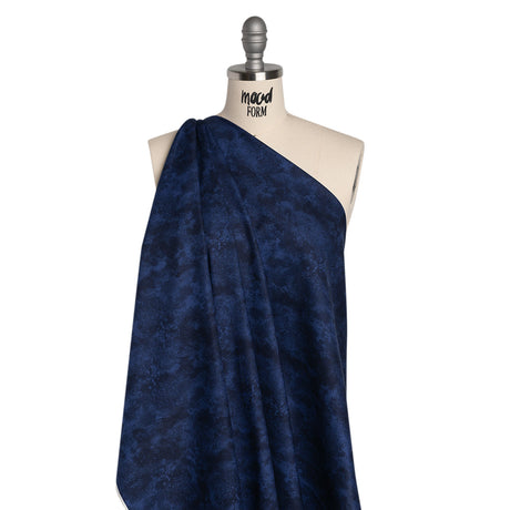 Printed Quilting Cotton by Deborah Edwards Northcott Studio - Midnight Fresco Texture - Toscana Collection