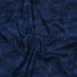 Printed Quilting Cotton by Deborah Edwards Northcott Studio - Midnight Fresco Texture - Toscana Collection