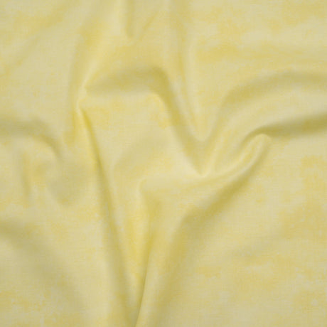 Printed Quilting Cotton by Deborah Edwards Northcott Studio - Lemon Merangue Fresco Texture - Toscana Collection