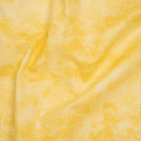 Printed Quilting Cotton by Deborah Edwards Northcott Studio - Custard Fresco Texture - Toscana Collection