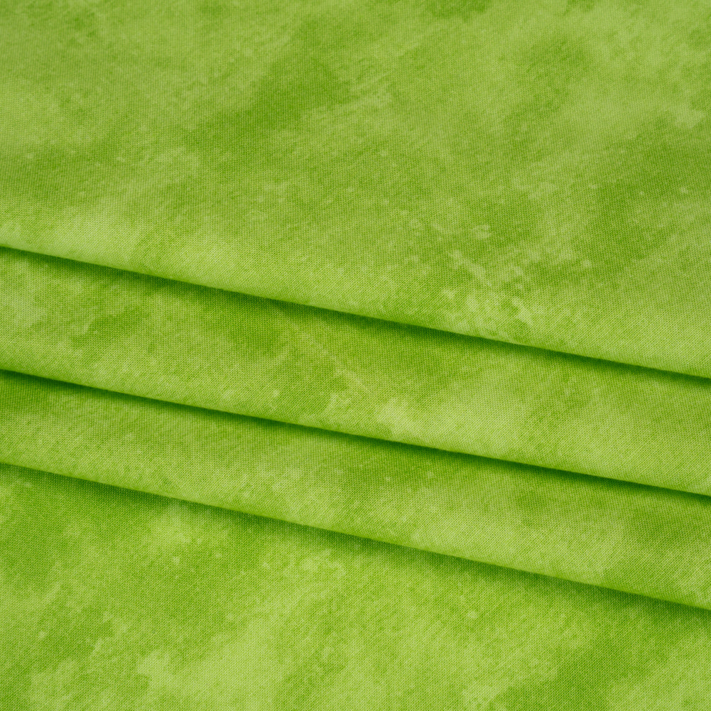Printed Quilting Cotton by Deborah Edwards Northcott Studio - Lime Twist Fresco Texture - Toscana Collection