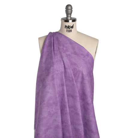 Printed Quilting Cotton by Deborah Edwards Northcott Studio - Lilac Fresco Texture - Toscana Collection