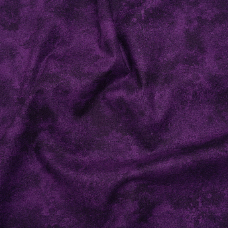 Printed Quilting Cotton by Deborah Edwards Northcott Studio - Violet Fresco Texture - Toscana Collection