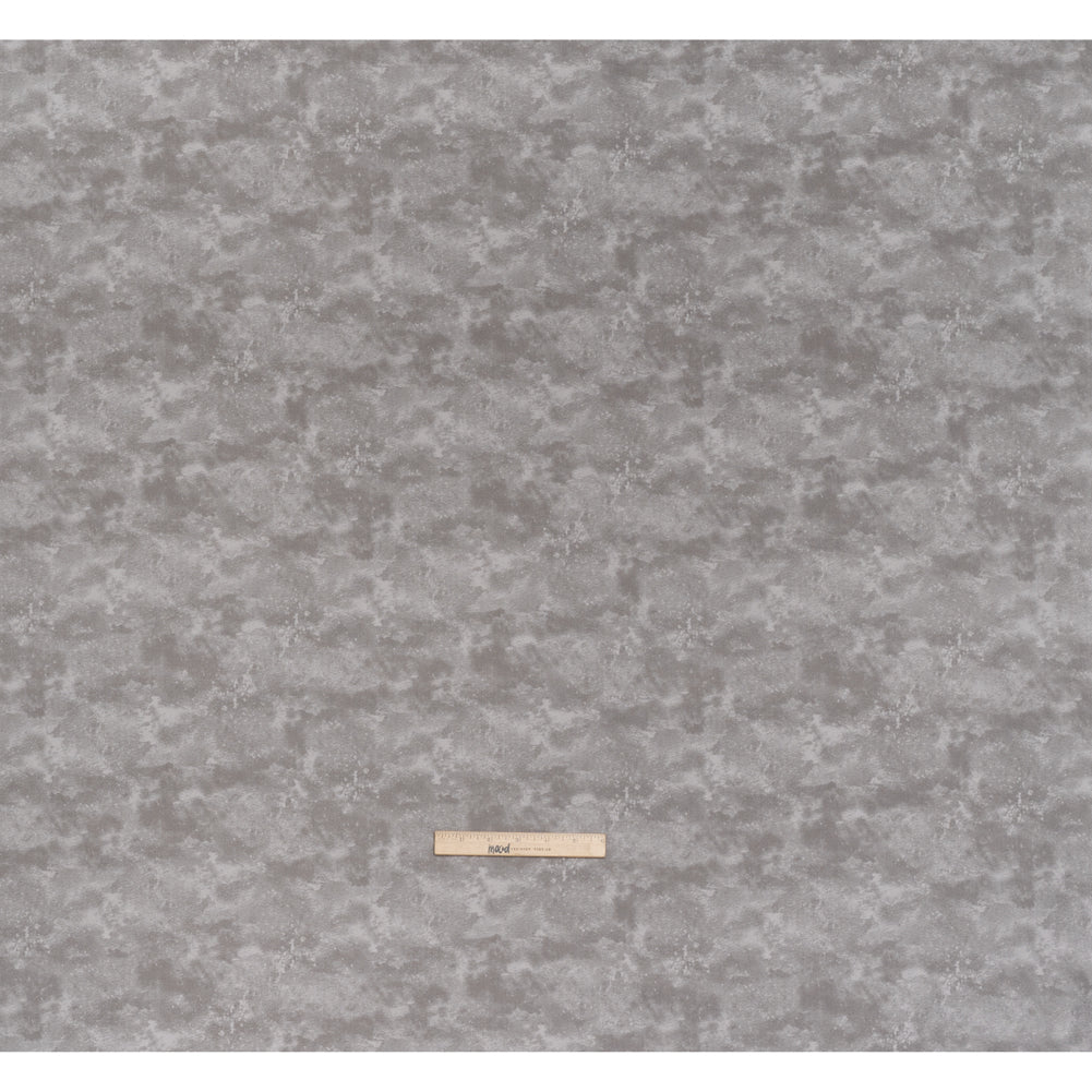Printed Quilting Cotton by Deborah Edwards Northcott Studio - Going Grey Fresco Texture - Toscana Collection