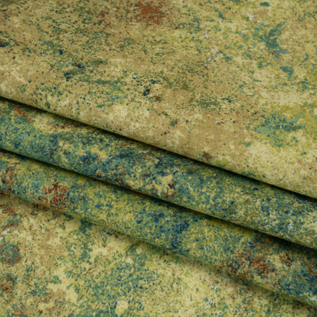 Stonehenge Quilting Cotton by Northcott - Woodland Moss Textural Abstract - Multi Mixers Collection