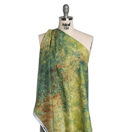 Stonehenge Quilting Cotton by Northcott - Woodland Moss Textural Abstract - Multi Mixers Collection