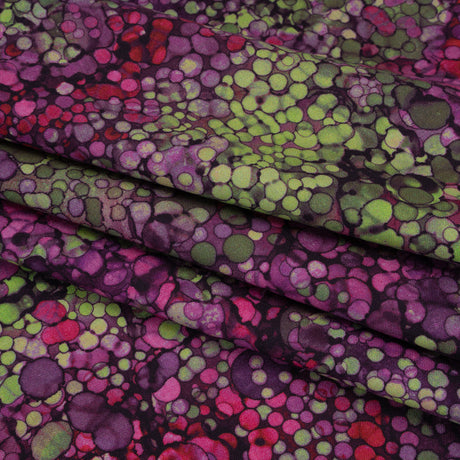 Wide Backing Quilting Cotton by Northcott, 108" Wide - Heather Bubbles - Bliss Wide Backing Collection