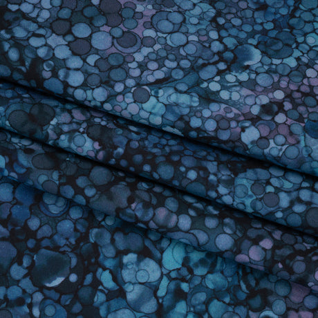 Wide Backing Quilting Cotton by Northcott, 108" Wide - Twilight Bubbles - Bliss Wide Backing Collection
