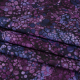Wide Backing Quilting Cotton by Northcott, 108" Wide - Amethyst Bubbles - Bliss Wide Backing Collection