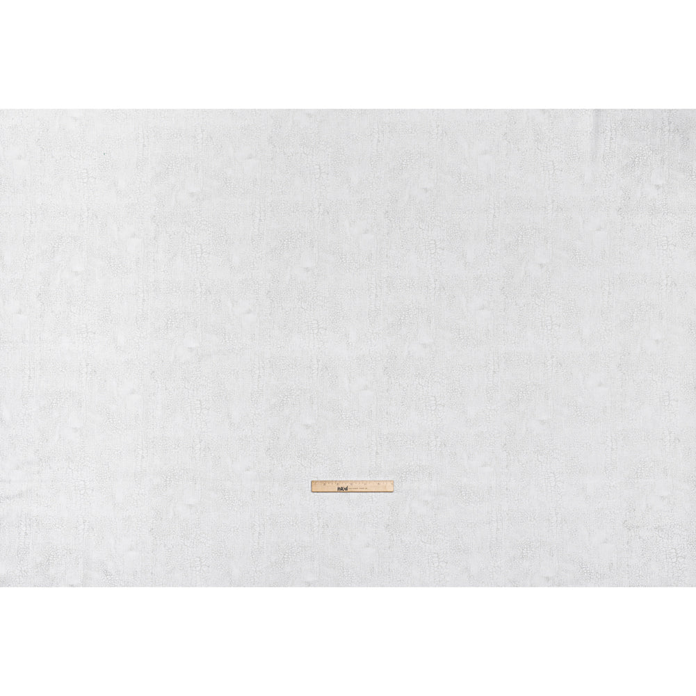 Wide Backing Quilting Cotton by Northcott, 108" Wide - Snow Abstract Texture - Crackle Wide Backing Collection