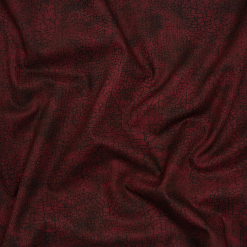 Wide Backing Quilting Cotton by Northcott, 108" Wide - Cabernet Abstract Texture - Crackle Wide Backing Collection