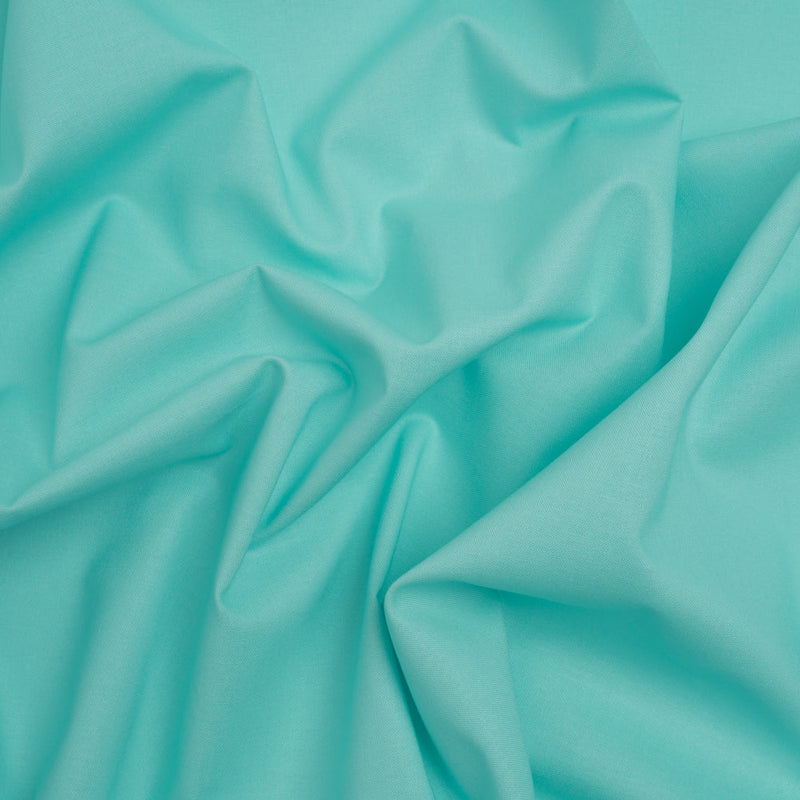 Premium Solid Quilting Cotton by Northcott - Aqua - Colorworks Collection