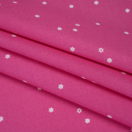 Printed Quilting Cotton by Ghazal Razavi for FIGO Studio - Pink Flowers - Seasons Basics Collection