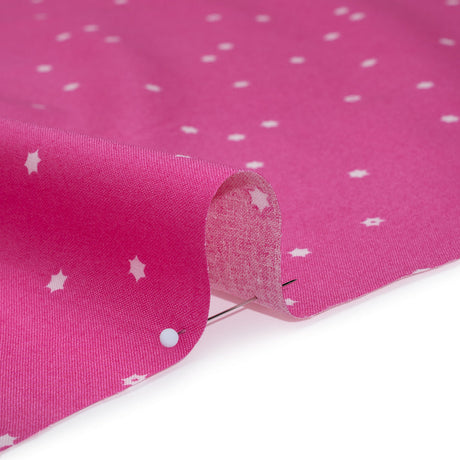 Printed Quilting Cotton by Ghazal Razavi for FIGO Studio - Pink Flowers - Seasons Basics Collection