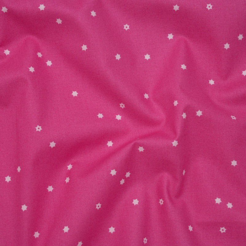 Printed Quilting Cotton by Ghazal Razavi for FIGO Studio - Pink Flowers - Seasons Basics Collection