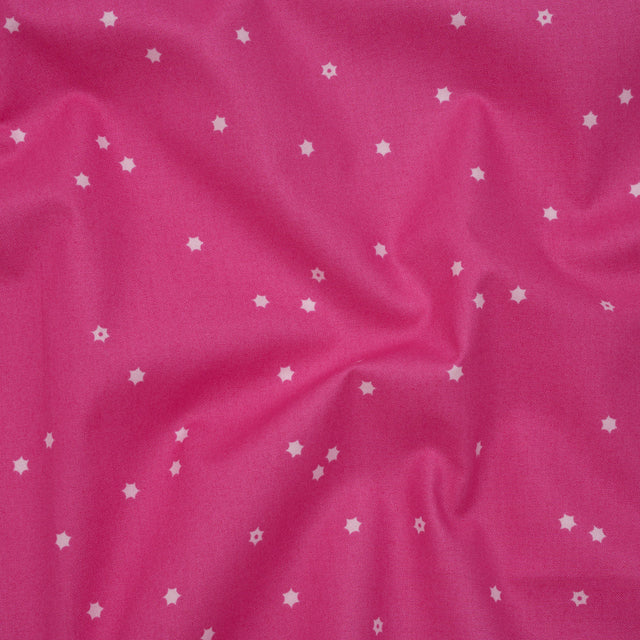Printed Quilting Cotton by Ghazal Razavi for FIGO Studio - Pink Flowers - Seasons Basics Collection