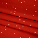Printed Quilting Cotton by Ghazal Razavi for FIGO Studio - Red Flowers - Seasons Basics Collection
