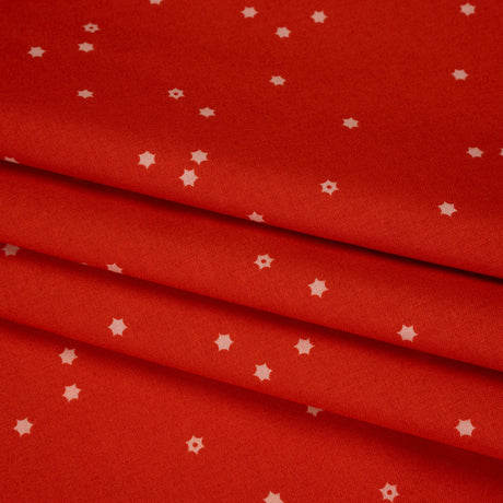 Printed Quilting Cotton by Ghazal Razavi for FIGO Studio - Red Flowers - Seasons Basics Collection