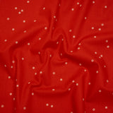 Printed Quilting Cotton by Ghazal Razavi for FIGO Studio - Red Flowers - Seasons Basics Collection
