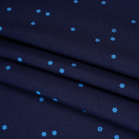 Printed Quilting Cotton by Ghazal Razavi for FIGO Studio - Navy Flowers - Seasons Basics Collection