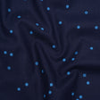 Printed Quilting Cotton by Ghazal Razavi for FIGO Studio - Navy Flowers - Seasons Basics Collection