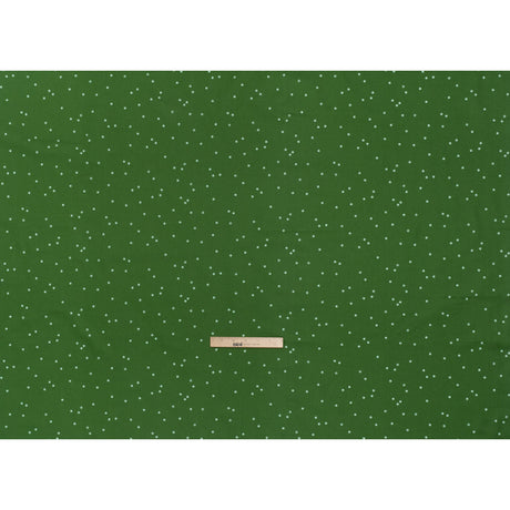 Printed Quilting Cotton by Ghazal Razavi for FIGO Studio - Green Flowers - Seasons Basics Collection
