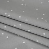 Printed Quilting Cotton by Ghazal Razavi for FIGO Studio - Gray Flowers - Seasons Basics Collection
