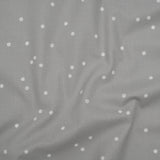 Printed Quilting Cotton by Ghazal Razavi for FIGO Studio - Gray Flowers - Seasons Basics Collection