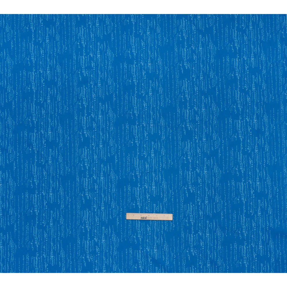 Printed Quilting Cotton by Ghazal Razavi for FIGO Studio - Blue Grass Patch - Seasons Basics Collection