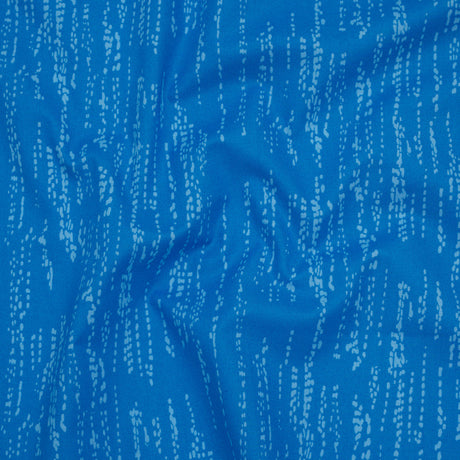Printed Quilting Cotton by Ghazal Razavi for FIGO Studio - Blue Grass Patch - Seasons Basics Collection