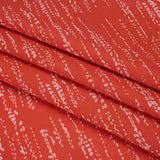 Printed Quilting Cotton by Ghazal Razavi for FIGO Studio - Coral Grass Patch - Seasons Basics Collection