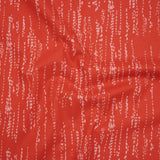 Printed Quilting Cotton by Ghazal Razavi for FIGO Studio - Coral Grass Patch - Seasons Basics Collection