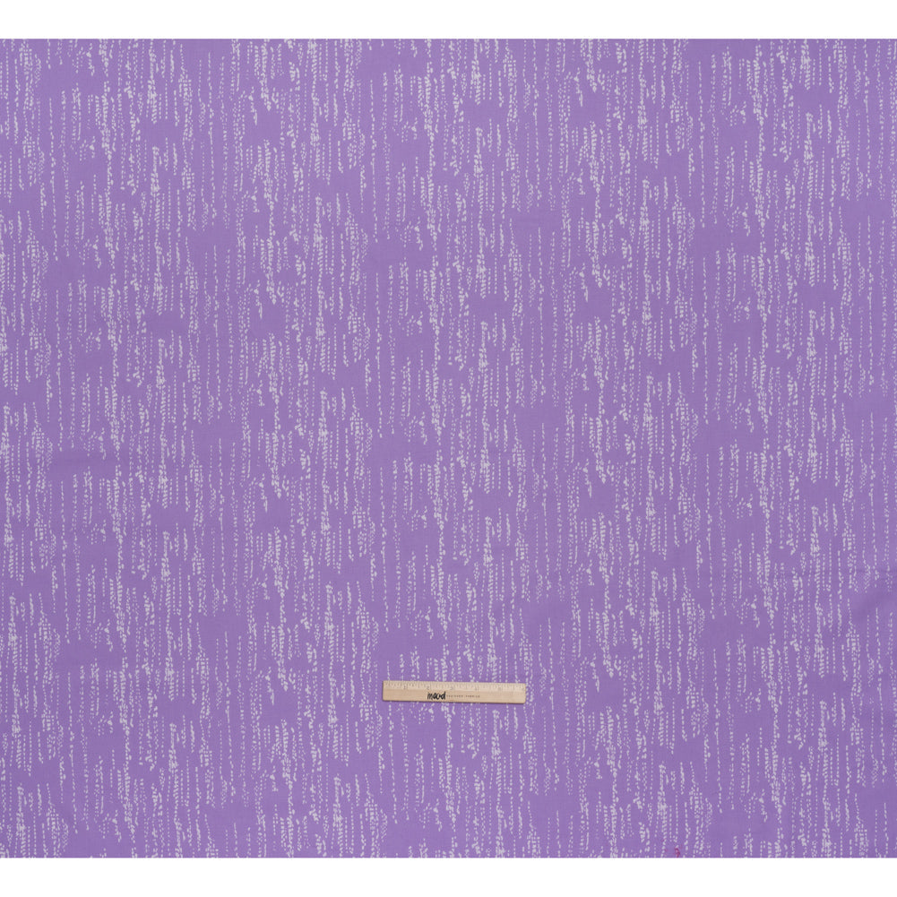 Printed Quilting Cotton by Ghazal Razavi for FIGO Studio - Lilac Grass Patch - Seasons Basics Collection