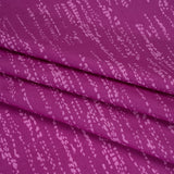 Printed Quilting Cotton by Ghazal Razavi for FIGO Studio - Fuchsia Grass Patch - Seasons Basics Collection