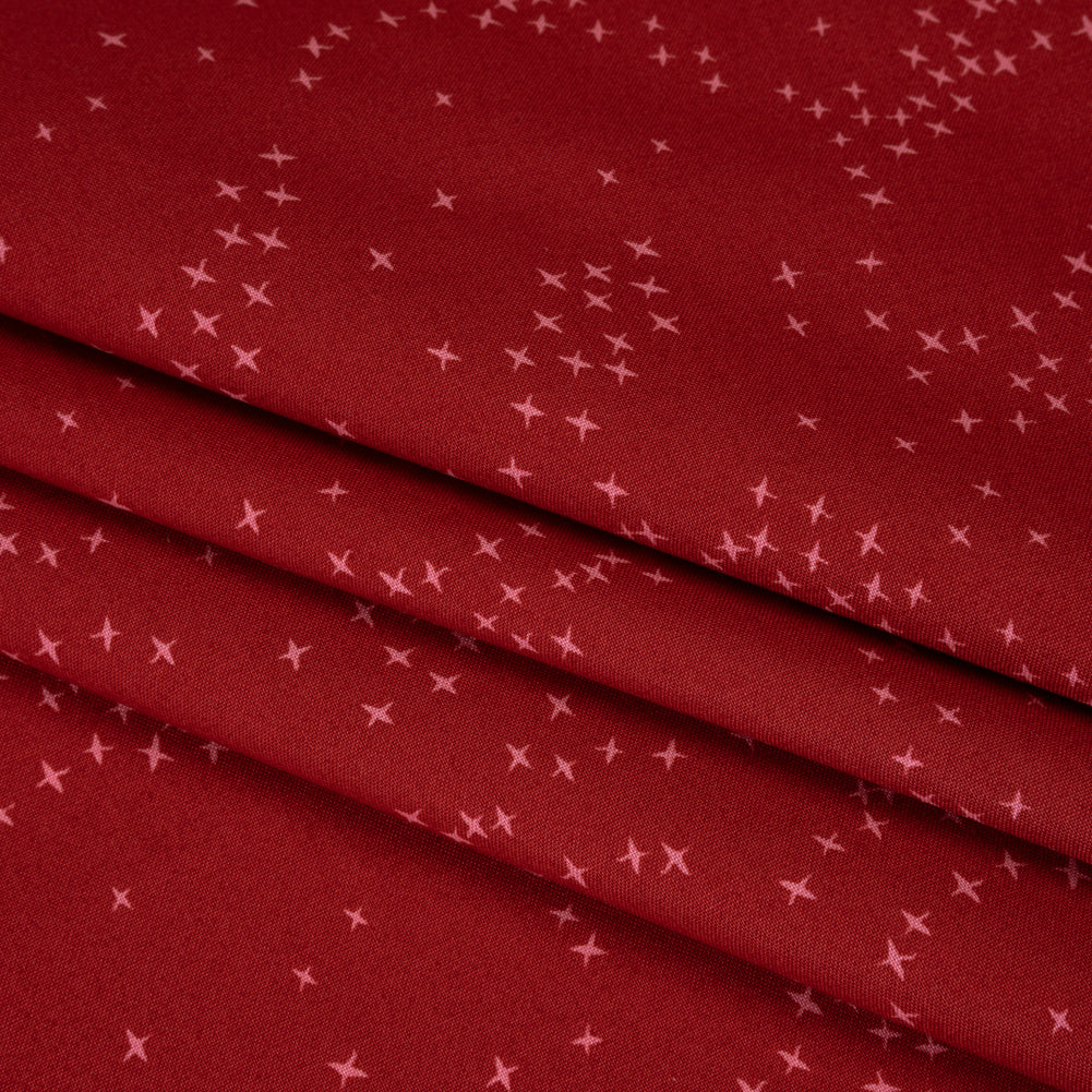 Printed Quilting Cotton by Ghazal Razavi for FIGO Studio - Red Birds - Seasons Basics Collection