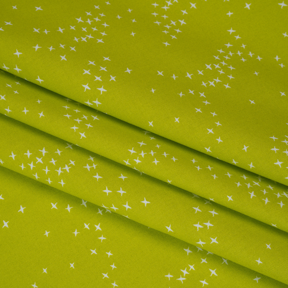 Printed Quilting Cotton by Ghazal Razavi for FIGO Studio - Pistachio Birds - Seasons Basics Collection
