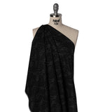 Printed Quilting Cotton by Ghazal Razavi for FIGO Studio - Black Birds - Seasons Basics Collection