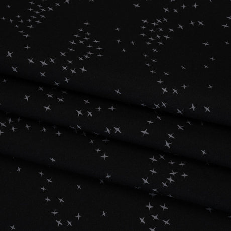 Printed Quilting Cotton by Ghazal Razavi for FIGO Studio - Black Birds - Seasons Basics Collection